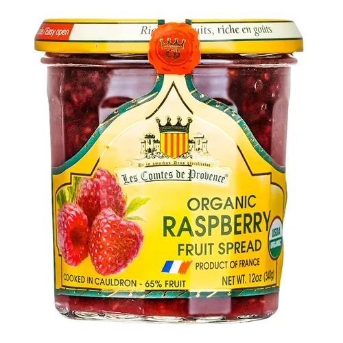 Vista 7 de Mermelada de albaricoque USDA Organic Preserve – 12 oz / 340 g – Hecho en Francia Mermelada tradicional sin OMG Sin gluten