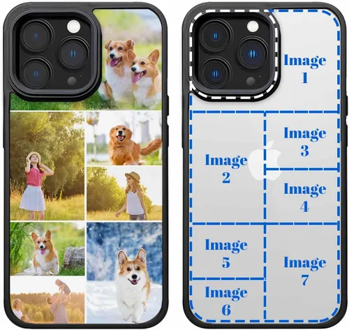 Vista 9 de COOZEBRA Fundas de teléfono personalizadas compatibles con iPhone 17, 16, 15, 14, 13, 12, 11 Pro Max, diseño personalizado para teléfono