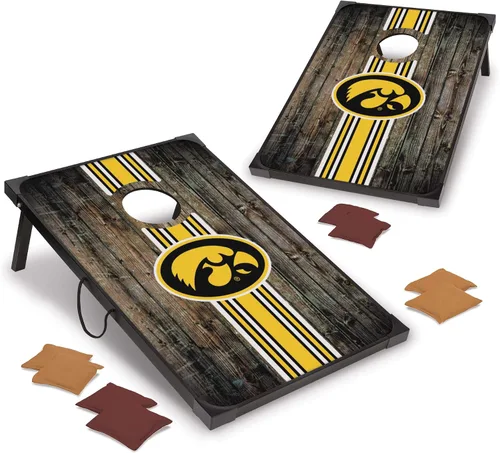 Vista 10 de Wild Sports NCAA Direct Print MDF Cornhole Board Set, 8 Bean Bags Outdoor Games for Adults & Family, Yard Games & Backyard Games, Bean Bag Toss