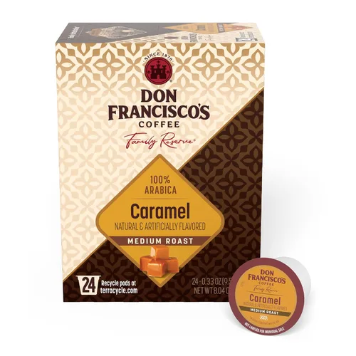 Vista 19 de Don Francisco's Blueberry - Cápsulas de café de una sola porción, tostado medio, 24 unidades Compatible con cafeteras Keurig, café 100% arábica