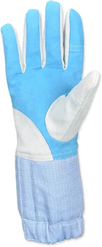 Vista 2 de Guante de esgrima, guantes de esgrima de cuero antideslizantes para sable, guante de sable eléctrico para niños y adultos