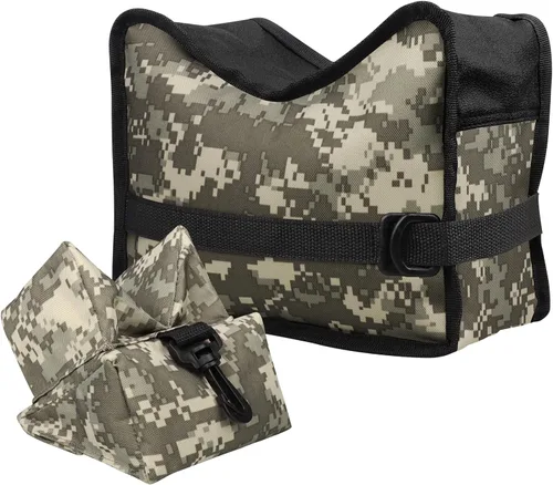 Vista 19 de Twod Bolsas de Descanso para Tiro Exterior - Apoyo de Banco para Deportes de Tiro con Soportes de Sacos de Arena Delantero y Trasero para Tiro