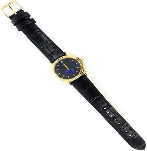 Vista 4 de Bulova Reloj de mujer Carolina del Norte Tarheels UNC de cuero negro diamante