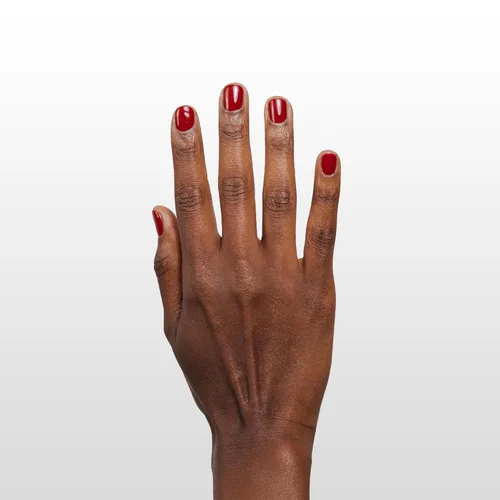 Vista 5 de Dazzle Dry Esmalte de uñas (paso 3) - Ascua - Un rojo quemado con sutiles matices naranjas. Brillo de cobertura completa. (0.5 fl oz)