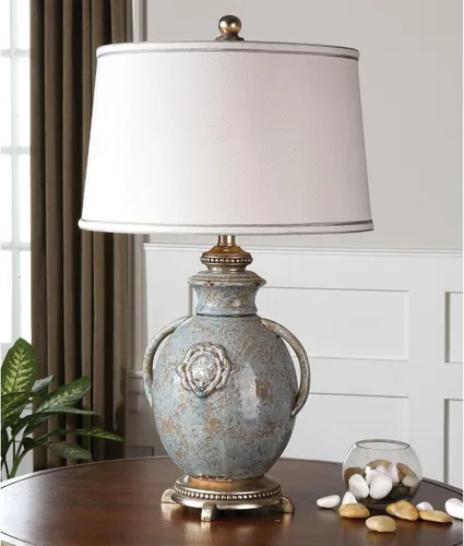 Vista 2 de Uttermost Cancello 26483 - Lámpara de mesa con 1 luz de 17 x 17 pulgadas de profundidad