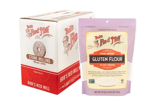 Vista 5 de Harina de gluten de trigo Bob's Red Mill Vital, de 20 onzas