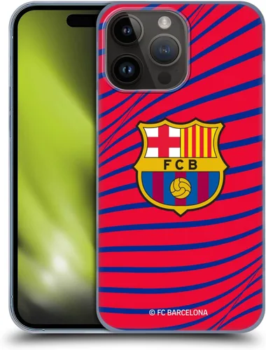 Vista 12 de Head Case Designs Funda rígida con licencia oficial del FC Barcelona Barca Crest Graphics compatible con Apple iPhone 15 Pro Max