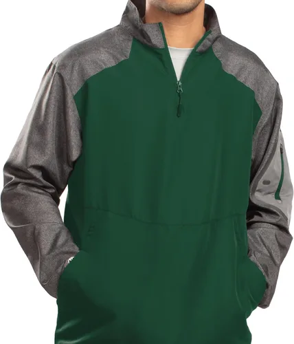Vista 10 de Holloway Raider Chaqueta Pullover Cage - Resistente a la intemperie, ultraligera, cremallera de un cuarto, bolsillo en la manga - Para exteriores