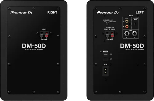 Vista 4 de Pioneer DJ - Altavoz de monitor activo DM-50D de 5 pulgadas, negro