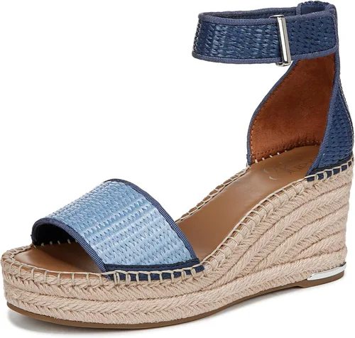 Vista 21 de Franco Sarto Sandalias de cuña Clemens Raffia para mujer Raffia Beige