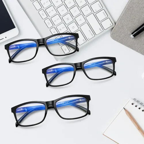 Vista 7 de SIGVAN Paquete de 6 lentes de lectura para mujeres y hombres, bloqueo de luz azul, bisagra de resorte, antifatiga ocular/deslumbramiento, lectores 6