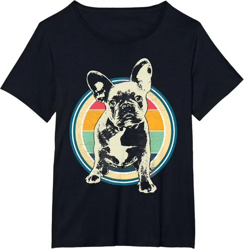 Vista 22 de Camiseta de raza de perro francesa Bulldog Frenchie, Negro, S