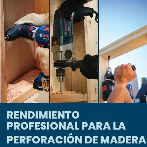 Vista 2 de Bosch Daredevil DSB5013P, juego de 13 brocas pala