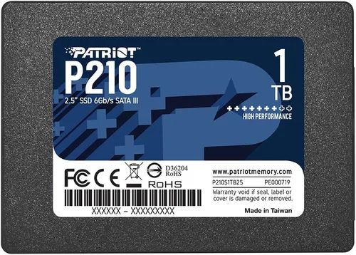Vista 13 de Patriot Memory P210 SATA 3 128GB SSD de 2,5 pulgadas Unidad de estado sólido interno - P210S128G25