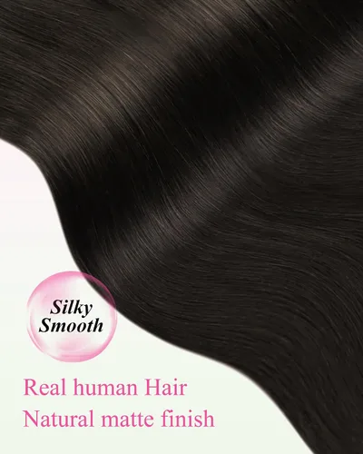 Vista 66 de YoungSee Extensiones de Cabello Humano con Cinta Balayage Extensiones de Cabello con Cinta Marrón Oscuro Extensiones de Cabello con Cinta Ombre