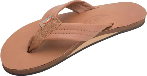 Vista 13 de Rainbow Sandals - Sandalias de cuero de primera calidad para mujer Cafe