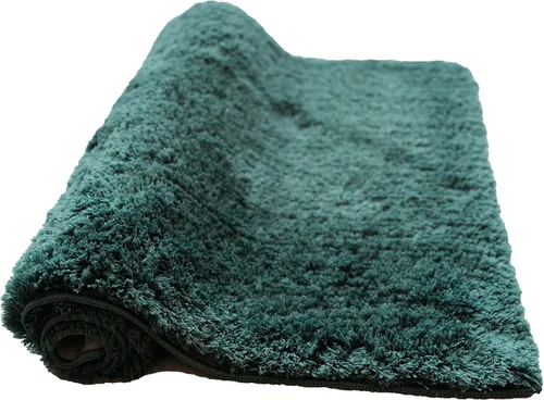 Vista 26 de CozeCube Tapetes de baño circulares de vellón para baño, esponjosos, absorbentes, de microfibra de secado rápido, antideslizantes, lavables
