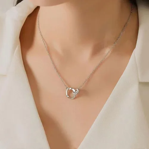 Vista 5 de HPLRZXI Hermosa caja de regalo de rosas con collar para mujeres, día de la madre, boda, fiesta en casa, regalos de rosas para mujeres, abuela, día