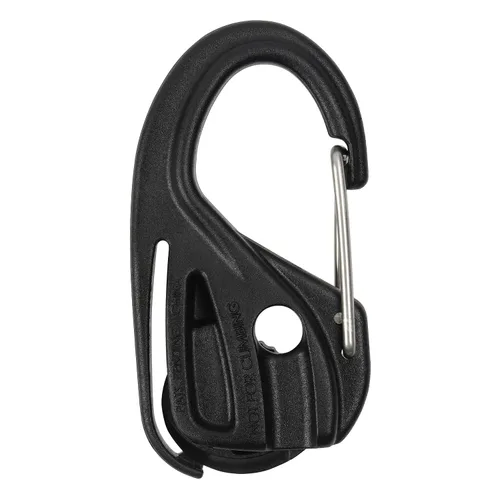 Vista 3 de Nite Ize NCJ-25-2R3 CamJam Tensor de Cuerda de Amarre con Clip de Mosquetón, Paquete de 2 con Cuerda, Negro, 2