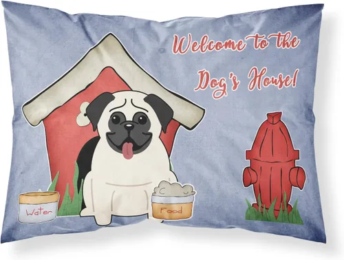 Vista 257 de Caroline's Treasures BB2515PILLOWCASE Between Friends Appenzeller Sennenhund - Funda de almohada de tela estándar, ligera, súper suave, fácil