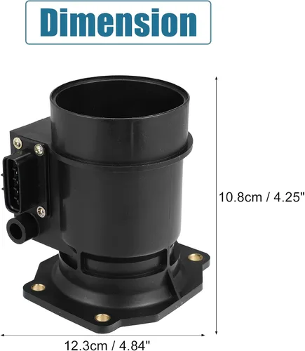 Vista 7 de X AUTOHAUX Medidor de sensor de flujo de aire de masa de coche No.22680-AA160 para Subaru Forester Impreza Legacy Outback