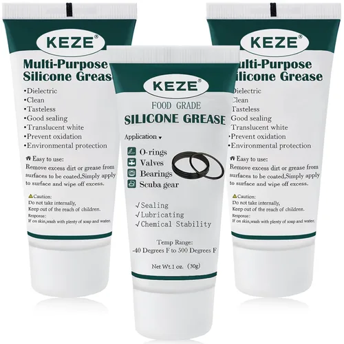 Vista 10 de KEZE Grasa impermeable de fontaneros de lubricante de silicona de grado