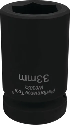 Vista 8 de Performance Tool W83030 - Llave de 1 pulgada de transmisión 1/2 pulgada de rueda doble para camiones domésticos - Construcción de cromo molibdeno