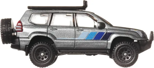 Vista 2 de Hot Wheels HKC70 Cultura Coche Off Road - 2005 Toyota Land Cruiser Prado 【3 años en adelante】