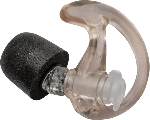 Vista 3 de Earpro Sonic Defenders - Tapones para los oídos con punta de espuma (EP7), 28 dB, grande, negro, 1 par