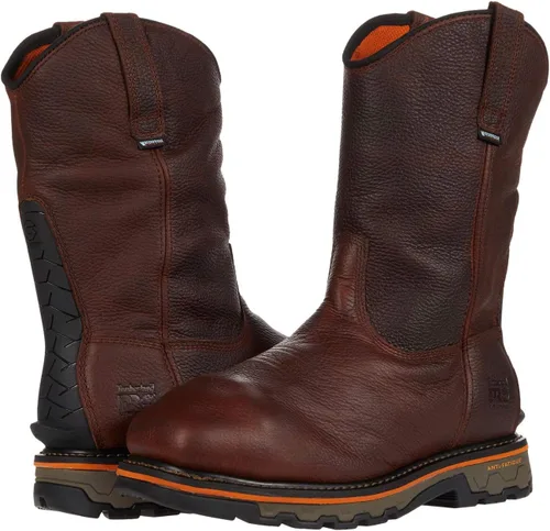 Vista 10 de Timberland PRO Botas de trabajo True Grit sin cordones con puntera compuesta para hombre Marrón-2024 Nuevo