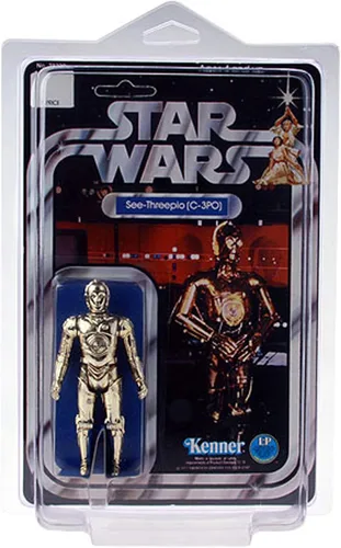 Vista 3 de Protech STAR1 Star Case Storage / Display para Star Wars Carded Figure, 6 ''An. X 9'' Alt. X 2.25 ''P