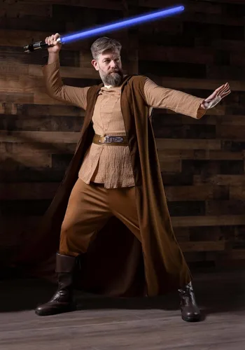 Vista 2 de Disfraz de Obi-Wan para adultos de Star Wars