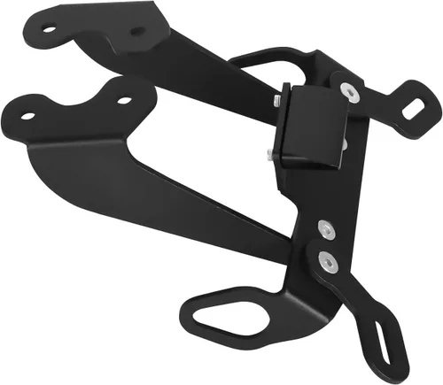 Vista 6 de MT 09 - Eliminador de guardabarros compatible con MT09 / FZ09 2017-2020 Soporte de montaje para placa de matrícula de luz trasera