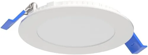 Vista 4 de Meconard Paquete de 6 luces LED empotrables de 4" de 5 CCT con luz nocturna, 2700K/3000K/3500K/4000K/5000K seleccionables, luces LED empotrables