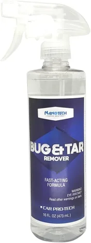 Vista 4 de Nanotech Surface Solutions Eliminador de insectos y alquitrán, eficaz contra salpicaduras de insectos, alquitrán, savia de árbol, eliminador