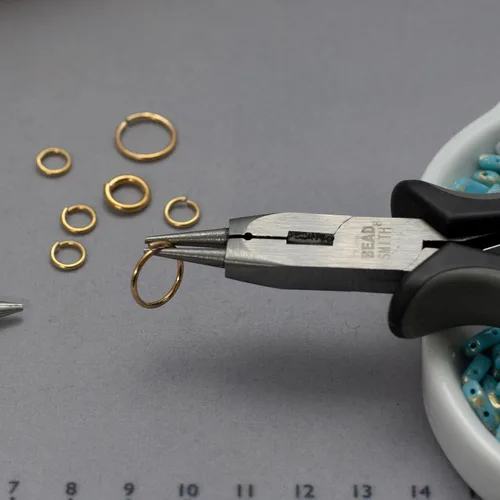 Vista 5 de The Beadsmith Alicates ergonómicos 4 en 1: herramienta de fabricación de joyas multiusos con agarre cómodo, 5.25 pulgadas, crea bucles, corta