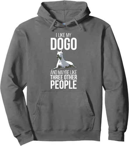 Vista 8 de Dogo Argentino Dog Pet Love Rescue Retro Hombres Mujeres Bark Pullover Hoodie