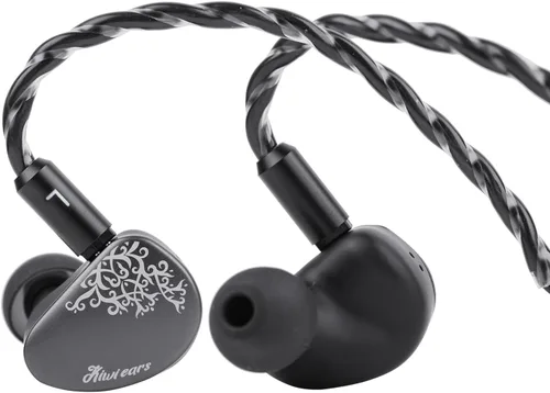 Vista 9 de Linsoul Kiwi Ears Cadenza II 10mm controlador de titanio en el monitor de oído, auriculares IEM con cable HiFi con KARS 2.0, equilibrio tonal