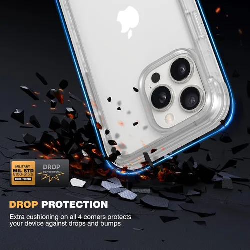 Vista 71 de DIACLARA - Funda transparente compatible con iPhone XR 6.1 pulgadas 2018