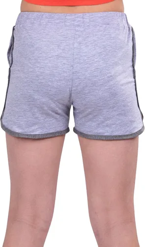 Vista 3 de Silky Toes Pantalones cortos deportivos de delfín para niñas, de algodón, para correr y gimnasio