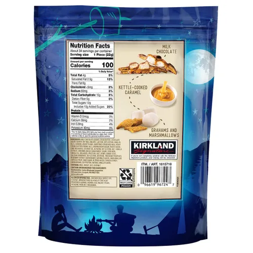 Vista 7 de Kirkland Signature S'more - Clúster de caramelo, 26.3 onzas