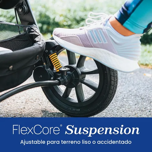 Vista 5 de Chicco Activ3 - Cochecito ligero para correr, todo terreno, 3 ruedas