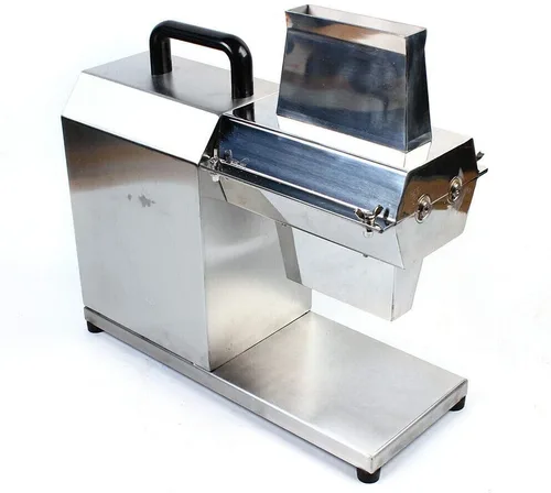 Vista 4 de Ablandador eléctrico de carne Commercia de 110 V, máquina de carne Cuber de 450 W, 180 rpm, carne de res de acero inoxidable, aplanar la cocina