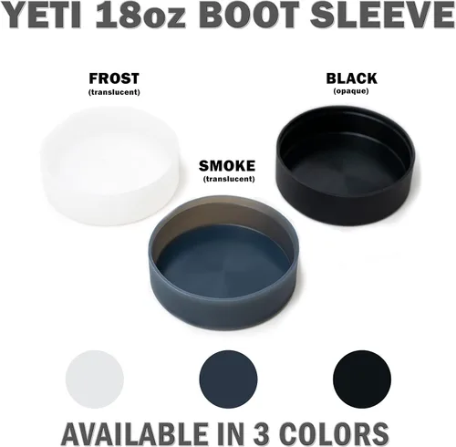 Vista 4 de Funda de silicona para botas de perfil bajo para botellas y tazas Yeti Rambler