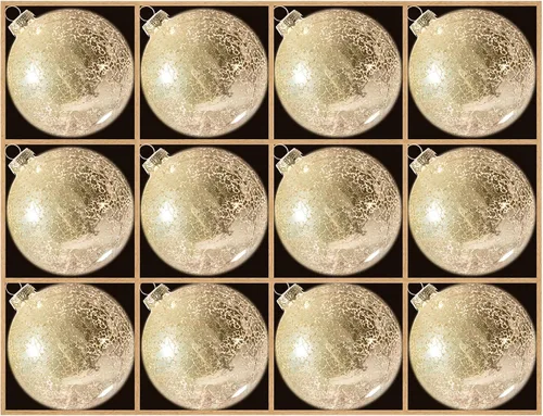 Vista 14 de DN DECONATION Adornos de Navidad de cristal negro, bolas de Navidad colgantes de 3.15 pulgadas para decoración del árbol de Navidad, juego de 9
