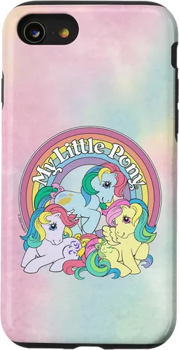 Vista 18 de My Little Pony Funda retro arcoíris para iPhone 17