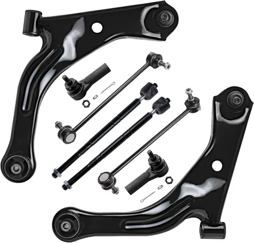 Vista 382 de Detroit Axle - Kit de brazos de control de extremo de 8 piezas para Toyota 2001-2003 Highlander 2002-2003 Camry Lexus ES300, 2 conjuntos de brazos