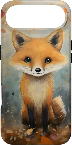 Vista 27 de Cute Fox Fall Woodland Forest Autumn Leaves Case for iPhone 17
