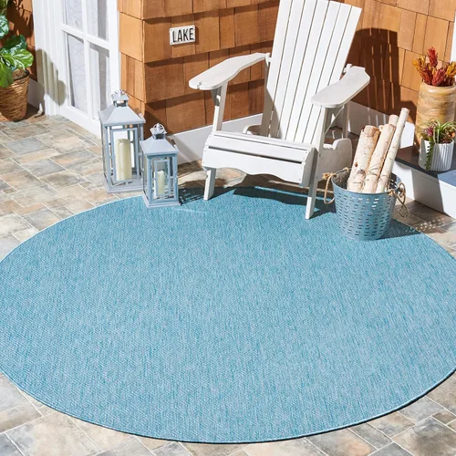 Vista 38 de SAFAVIEH Courtyard Collection CY8520 - Alfombra decorativa sólida para interiores y exteriores, impermeable, fácil limpieza, 2 x 3 pies 7 pulgadas