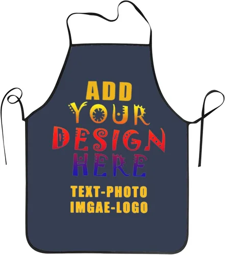 Vista 21 de Delantal personalizado personalizado para mujeres y hombres, delantales de cocina para cocinero, nombre personalizado, texto, logotipo, imagen